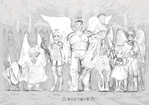 守護天使たち、第六区守護分隊、天使