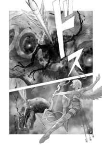 漫画、天使