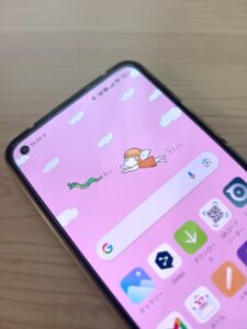 かわいい天使の子のスマホ壁紙